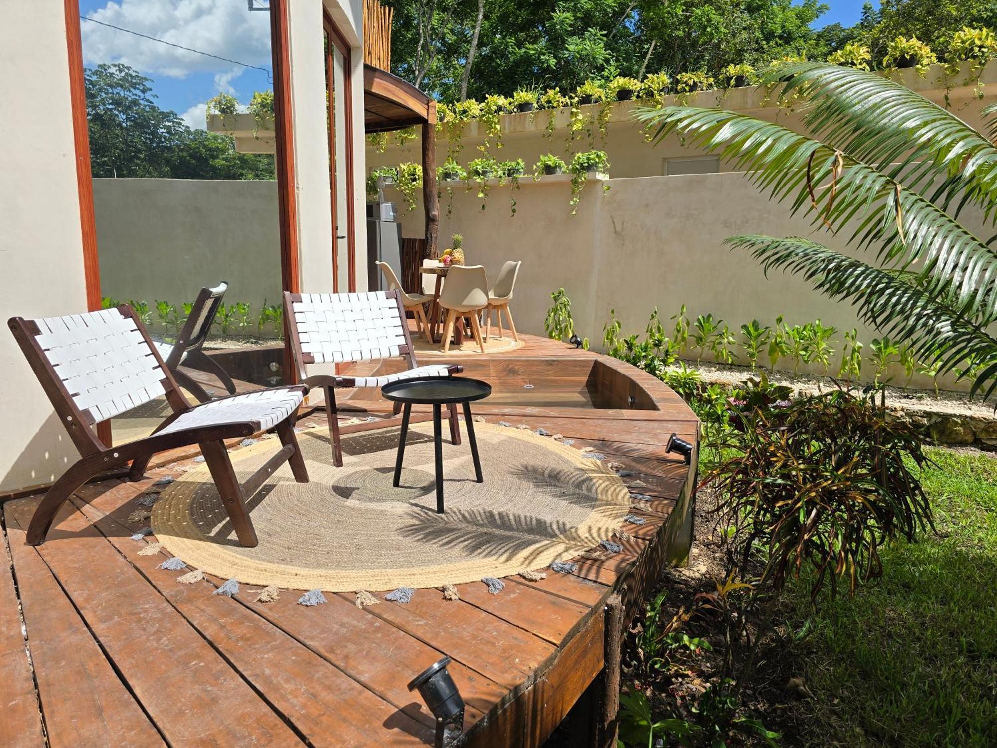 Villa Con Jacuzzi En Bacalar Buenavista  Экстерьер фото